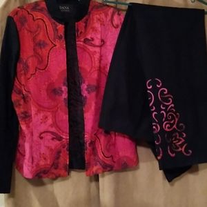 Designer pant suit